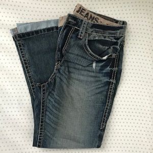 Men’s Express distressed jeans